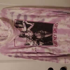 Brittany Spears 2020 Purple Tie-Dye Women's Hoodie